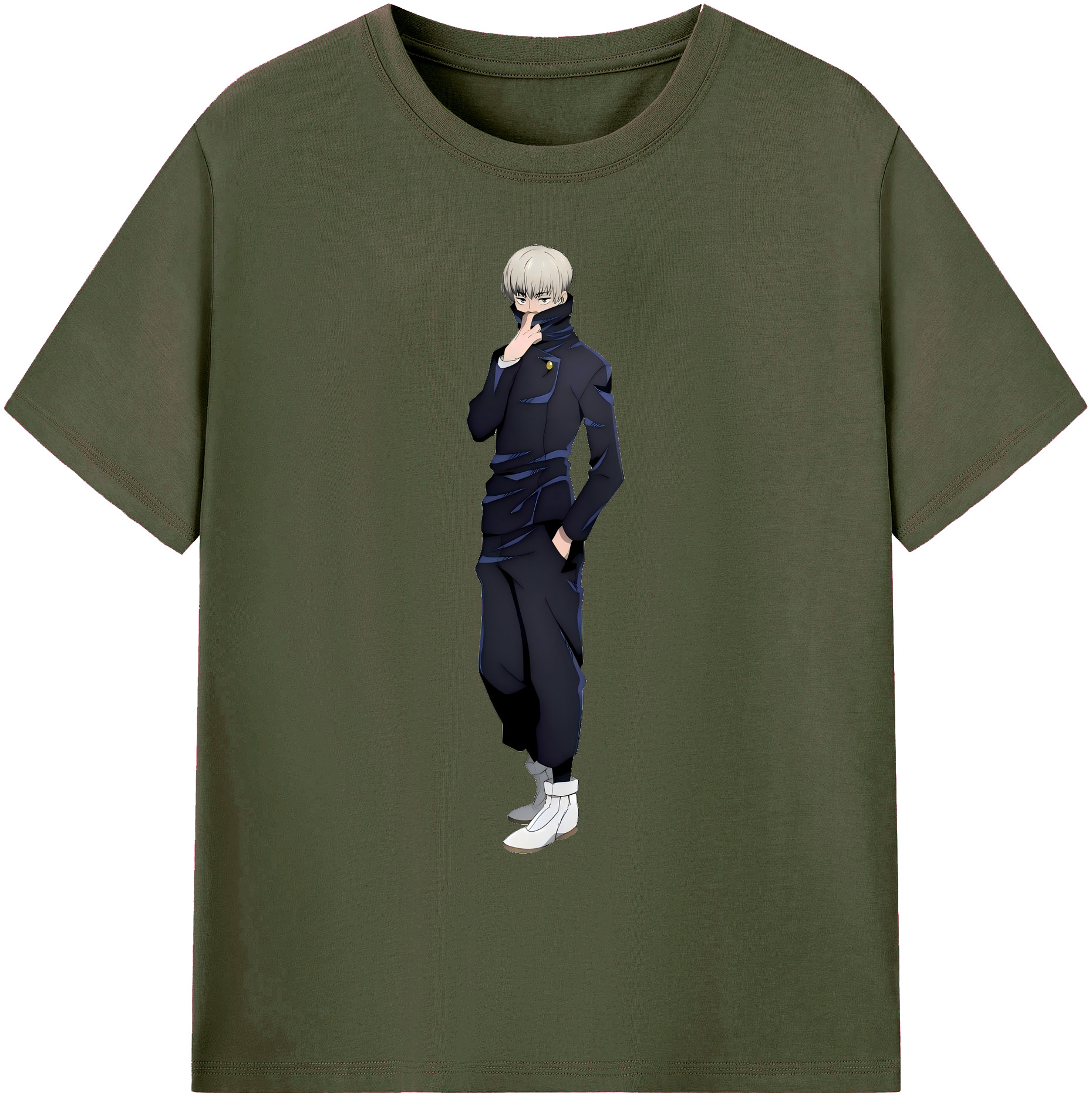 （画像用） 呪術廻戦 Jujutsu Kaisen 綿100％ メンズ半袖Tシャツ｜肌触りやわらか＆通気性